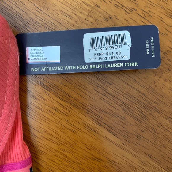 NWT U. S. Polo Assn. in Coral 36D - Picture 2 of 6